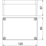 Mx 120805 SGR, Obudowa Aluminiowa