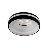ELICEO DSO B Oczko sufitowe ELICEO DSO B okrągły stop aluminium kolor czarny 1XGx5,3/GU10 35289 KANLUX