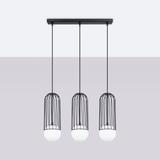 Lampa wisząca BRINA 3L czarna