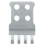 płytka odciążająca naciąg do wtyków 4-5-torowych