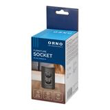 Gniazdo meblowe 2x2P+Z (Schuko), czarne