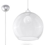 Sollux Lampa wisząca BALL transparentny SL.0248