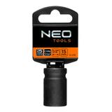 Nasadka udarowa 1/2", 15 x 38mm, Cr-Mo