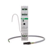 Moduł radiowy czujnika jasności/temperatury montaż na szynie DIN rH-T1X1es-AC-LR F&F