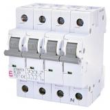 Wyłącznik nadprądowy MAT 6 3P+N B4A 002116511 ETI