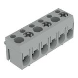 złączka śrubowa do pł. drukowanych 3-torowa szara raster 10 mm /100szt./ WAGO