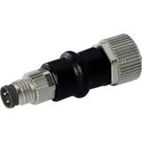 SAI-ADAPT-M8/M12 4P Adapter czujnik / człon wykonawczy, nr katalogowy 1990540000