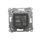 Simon 54 Ściemniacz dwuprzyciskowy 40–500 W (300 VA) brąz mat