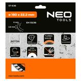 Tarcza diamentowa 180 x 22.2 mm, turbo wave