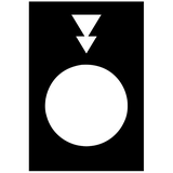 Harmony XAC Etykieta wymiary 30x40mm czarna ZB2BY2956 Schneider
