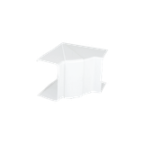 Simon Connect Regulowany kąt wewnętrzny Cabloplus 185x55mm czysta biel