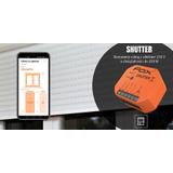 SHUTTER Dopuszkowy sterownik rolet Wi-Fi z silnikiem 230V WI-STR1S2-P F&F