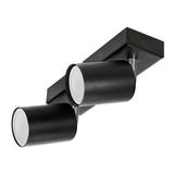 DOA SP 2I oprawa ścienno-sufitowa GU10 max. 2x50W IP20 czarna AD-OP-6194BGU10 ORNO