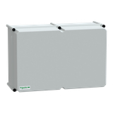 Thalassa Puszka poliestrowa PLS pokrywa pełna poliwęglanowa IP65 360x540x230 mm