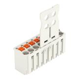Gniazdo picoMAX raster 3,5mm 8‑biegunowe z płytką uchwytową 2091‑1108 /50szt./ WAGO