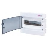 ECM12PT IP40 ROZDZIELNIA PODTYNKOWA 12 MOD.DRZWI TRANSPARENTNE