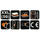 Kurtka robocza, rozmiar XXL/58