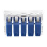 Złączka instalacyjna zaciskowa 5-przewodowa; na dowolny przewód 0,2-4mm2; IEC 450V/32A 50 szt. OR-SZ