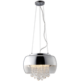 lampa wisząca Luna 3xE14 chrom ML3801 Milagro