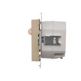 Simon 55 Oprawa oświetleniowa LED 14V z czujnikiem ruchu (0,62 W) Barwa neutralna 4200K Szampański m