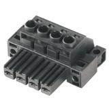 BVZ 7.62HP/04/180FC SN BK BX Złącze kablowe do płytek drukowanych /100szt./ WEIDMULLER