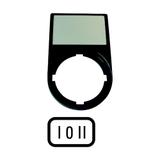 M22S-ST-X93 Tabliczki opisowe,ramki do przyc.podw.b. 216486 EATON