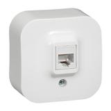FORIX IP20 - GNIAZDO 1XRJ45 KAT. 5E UTP BIAŁE, Legrand