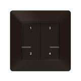 Netatmo - Valena Life - łącznik bezprzewodowy 4 scenariusze - czarny, Legrand