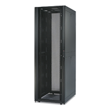 Obudowa NetShelter SX 45U o szerokości 750 mm i głębokości 1070 mm z czarnymi bokami