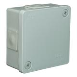 VP-21 Puszka n/t 86x86x40mm IP55 4-wl 2wkr dł.gum. popiel VP 021-03 61.121 OPATÓWEK