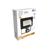 NAŚWIETLACZ LED XENO3 20W Z CZUJNIKIEM RUCHU IP65 100LM/W NEUTRALNY BIAŁY ANLUX