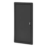 Drzwiczki rewizyjne czarne 15x30 cm plastikowe ABS ID-15/30/B VIRONE