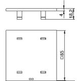 T8NL/P01/7035, PŁYTKA MONTAŻOWA
