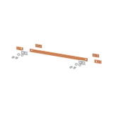 ZX2331 Szyna miedziana 20x5mm szerokość 2PW 500mm V2, A2 (do samodzielnego montażu)