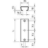 LISTW.FIX 20CM.2 OTW.7MM RYS.239