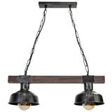 Milagro lampa wisząca Faro 2xE27 czarna MLP6242