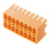 SCDN 3.81/16/90G 3.2SN OR BX Wtyki PCB (złącza płyty), 3.81 mm, Liczba biegunów: 16, kąt odejścia: 90° /50szt./ 1040470000 WEIDMÜLLER