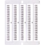 Oznacznik 101 do 150 (100 szt.) ES-NU0851101 003903079 ETI