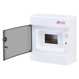 Rozdzielnica natynkowa 1x8 drzwi transparentne ECT8PT 001101000 ETI