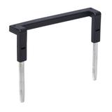 Złącze 2-polowe ZGZP4-2 BK (kolor czarny)