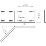 WRWV 160 A, ŁĄCZNIK KĄTOWY 45 160MM FS