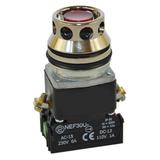 Przycisk NEF30-UKLDXY 24V-230V czerwony W0-NEF30-UKLD XY C PROMET