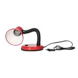 FUPI, lampa biurkowa, 40W, E27, stal + tworzywo, czerwona DL-4/R ORNO