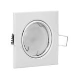 SUTRI SM ramka dekoracyjna oprawy punktowej MR16/GU10 max 50W kwadrat regulowana biała AD-OD-6178/W