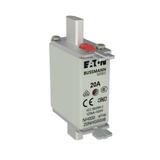 NH FUSE 20A 500V GG/GL SIZE 000 Wkładka NH000 20A 500V GL/GG podwójny wskaźnik 20NHG000B EATON