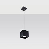 Lampa wisząca QUAD 1 czarny