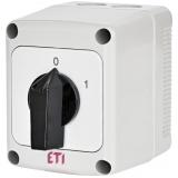 Przełącznik 0-1 1P w obudowie CS 25 90 PN 004773155 ETI