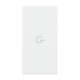 LIVING NOW 'MY HOME' - KLAWISZ Z SYMBOLEM  POWRÓT  - 2 MODUŁY - BIEL, Bticino