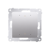 Simon 54 Lokalny sterownik roletowy z automatyczną kalibracją i programowalną pozycją ulubioną srebr