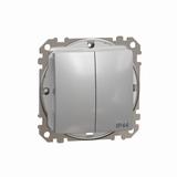 Sedna Design & Elements Łącznik świecznikowy IP44 srebrne aluminium SDD213105 SCHNEIDER